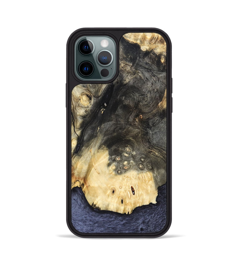 iPhone 12 Pro Wood Phone Case - Damaris (Wood Burl, 822896)