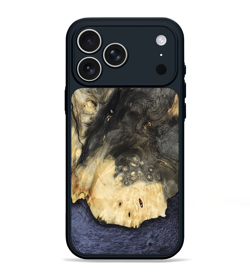 iPhone 17 Pro Max Wood Phone Case - Damaris (Wood Burl, 822896)