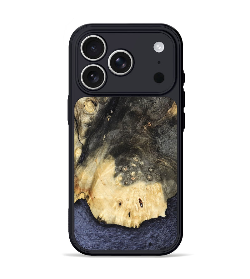 iPhone 17 Pro Wood Phone Case - Damaris (Wood Burl, 822896)