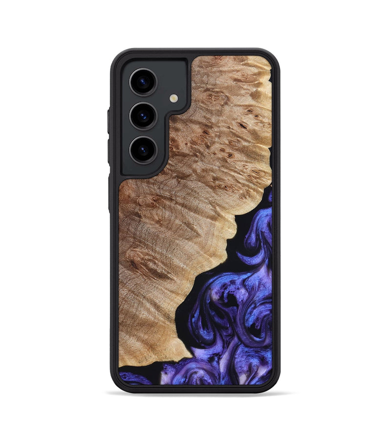 Galaxy S24 Wood Phone Case - Adan (Purple, 822899)