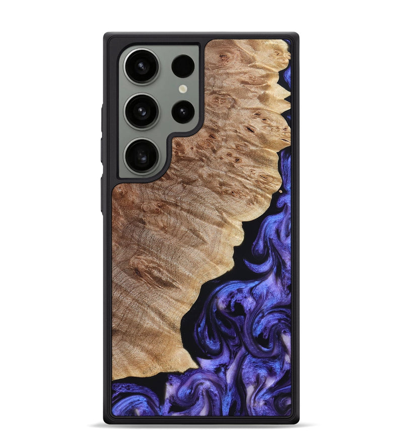 Galaxy S24 Ultra Wood Phone Case - Adan (Purple, 822899)