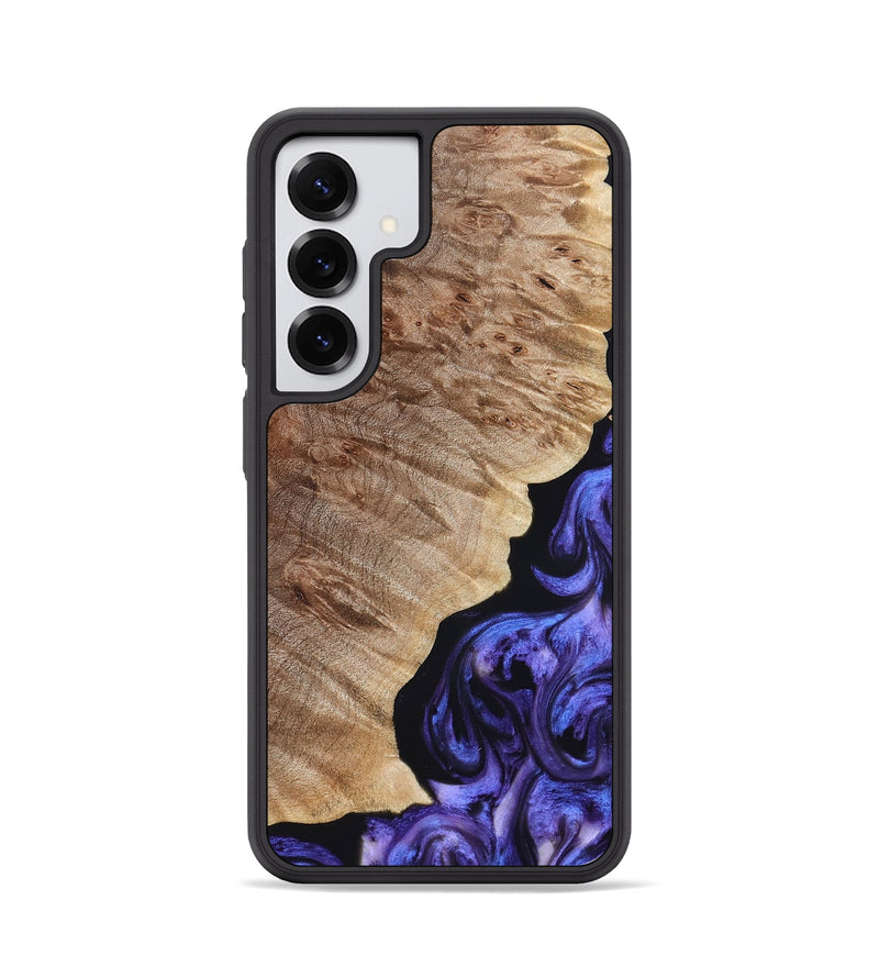 Galaxy S25 Wood Phone Case - Adan (Purple, 822899)