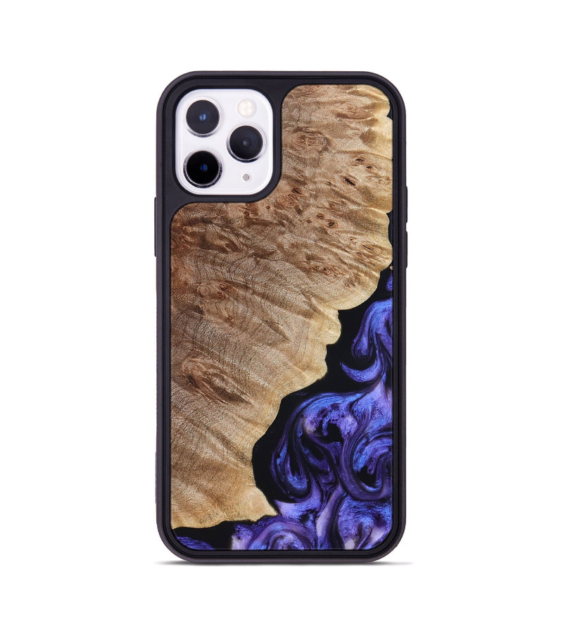 iPhone 11 Pro Wood Phone Case - Adan (Purple, 822899)