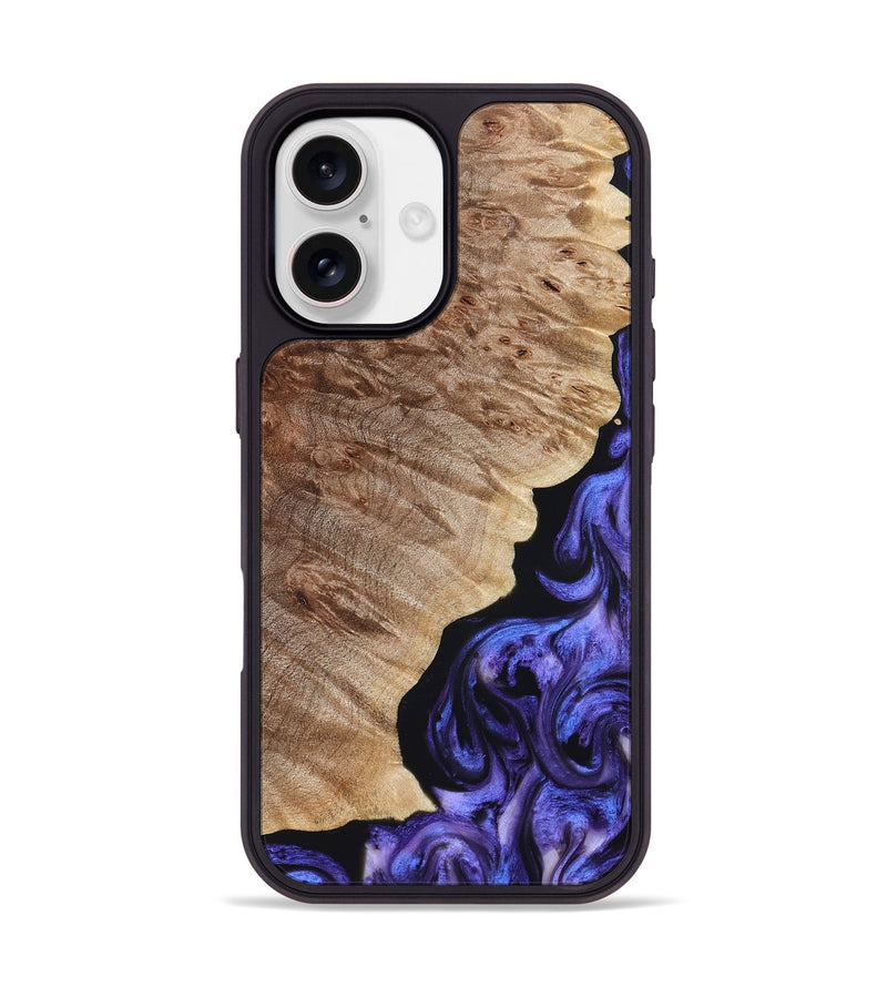 iPhone 17 Wood Phone Case - Adan (Purple, 822899)