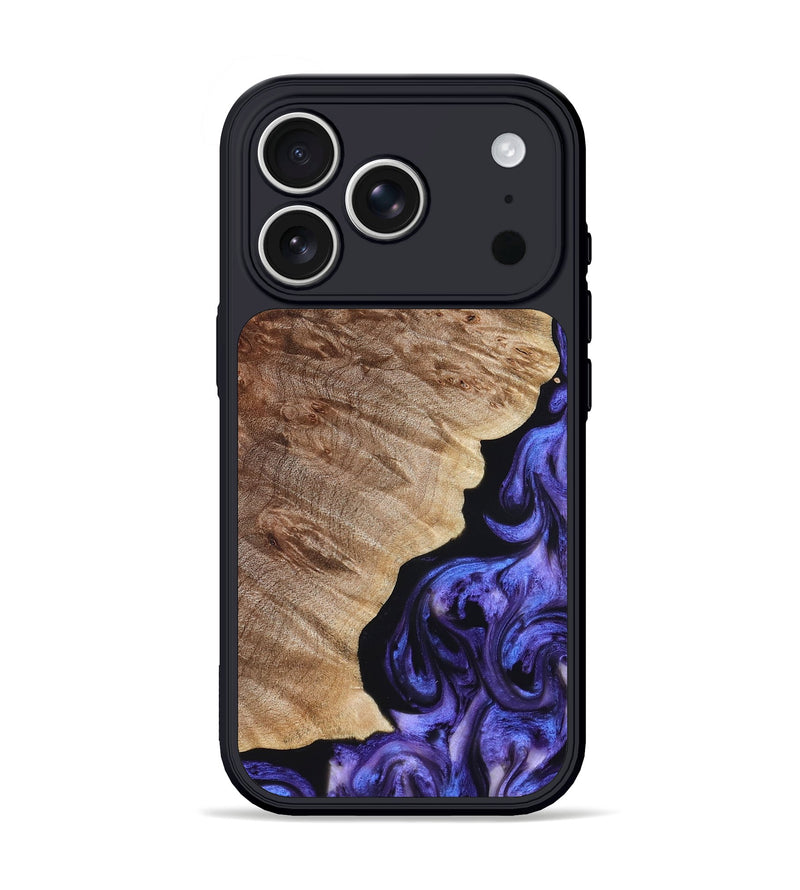 iPhone 17 Pro Wood Phone Case - Adan (Purple, 822899)