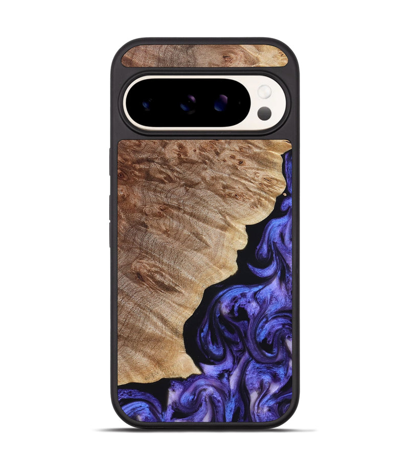 Pixel 9 Pro Wood Phone Case - Adan (Purple, 822899)