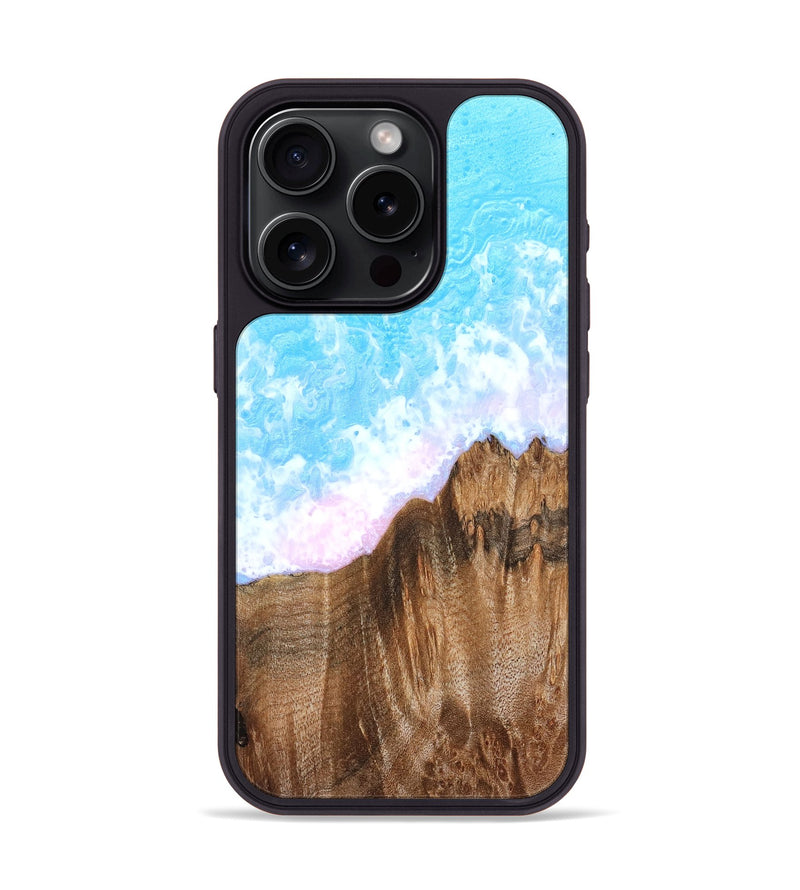 iPhone 15 Pro Wood Phone Case - Andria (Coastal, 822905)