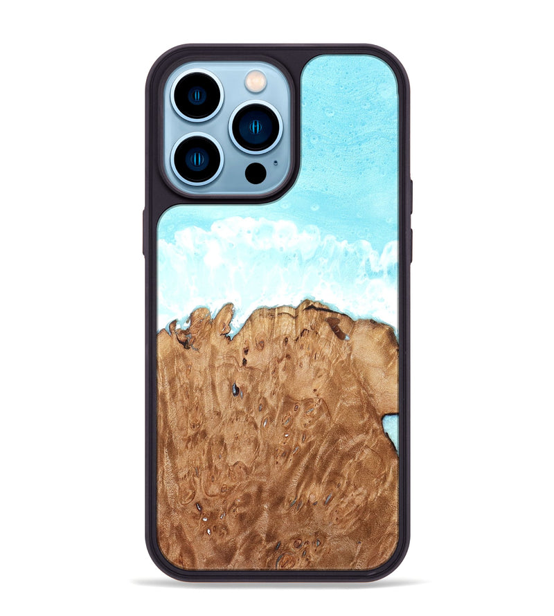 iPhone 14 Pro Max Wood Phone Case - Marlee (Coastal, 822907)