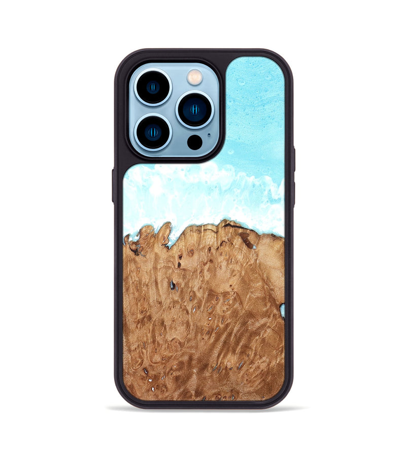 iPhone 14 Pro Wood Phone Case - Marlee (Coastal, 822907)
