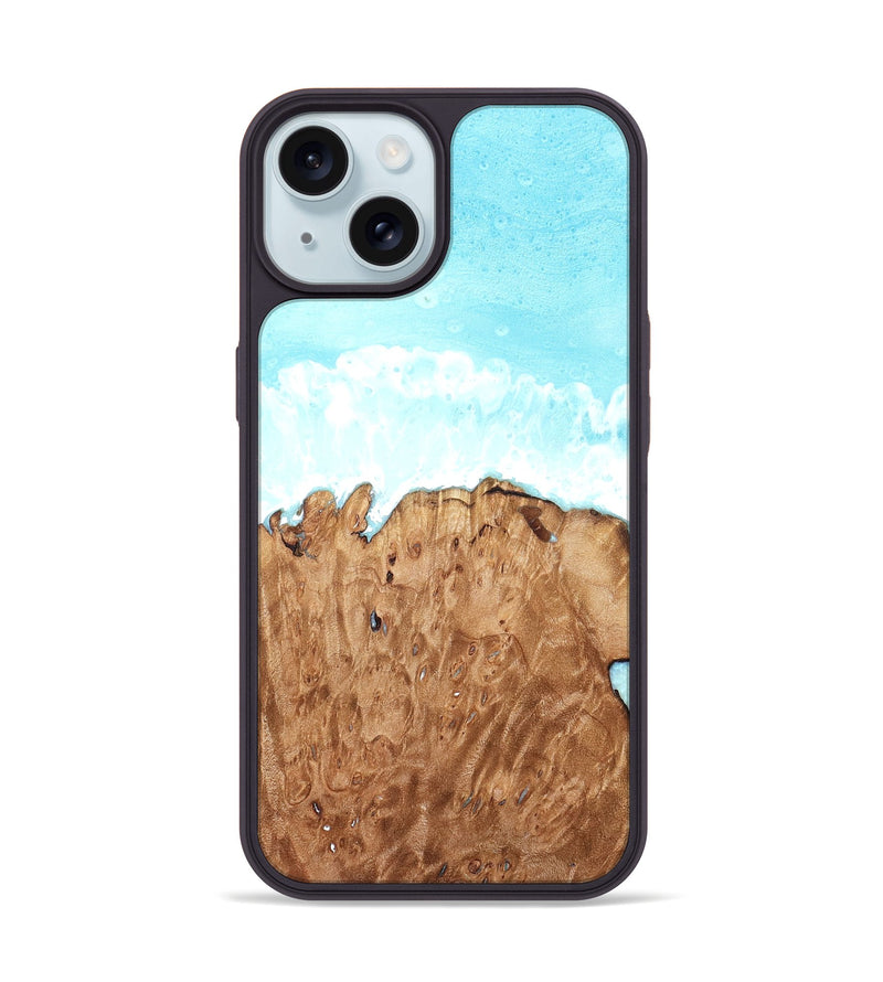 iPhone 15 Wood Phone Case - Marlee (Coastal, 822907)