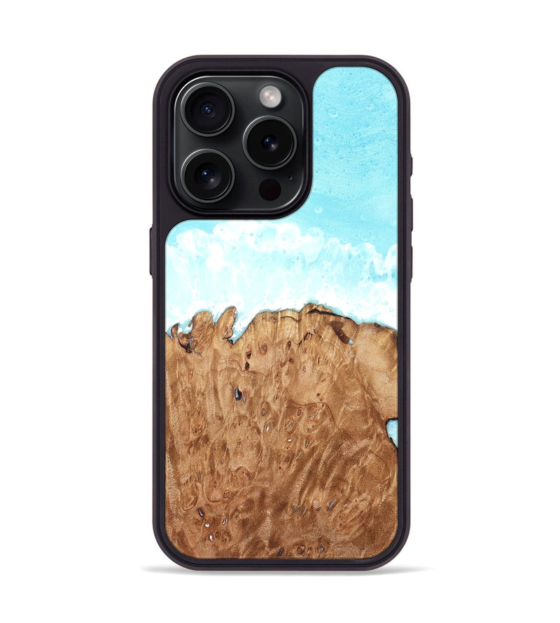 iPhone 15 Pro Wood Phone Case - Marlee (Coastal, 822907)