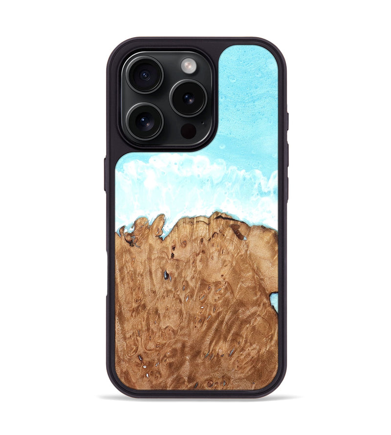 iPhone 16 Pro Wood Phone Case - Marlee (Coastal, 822907)