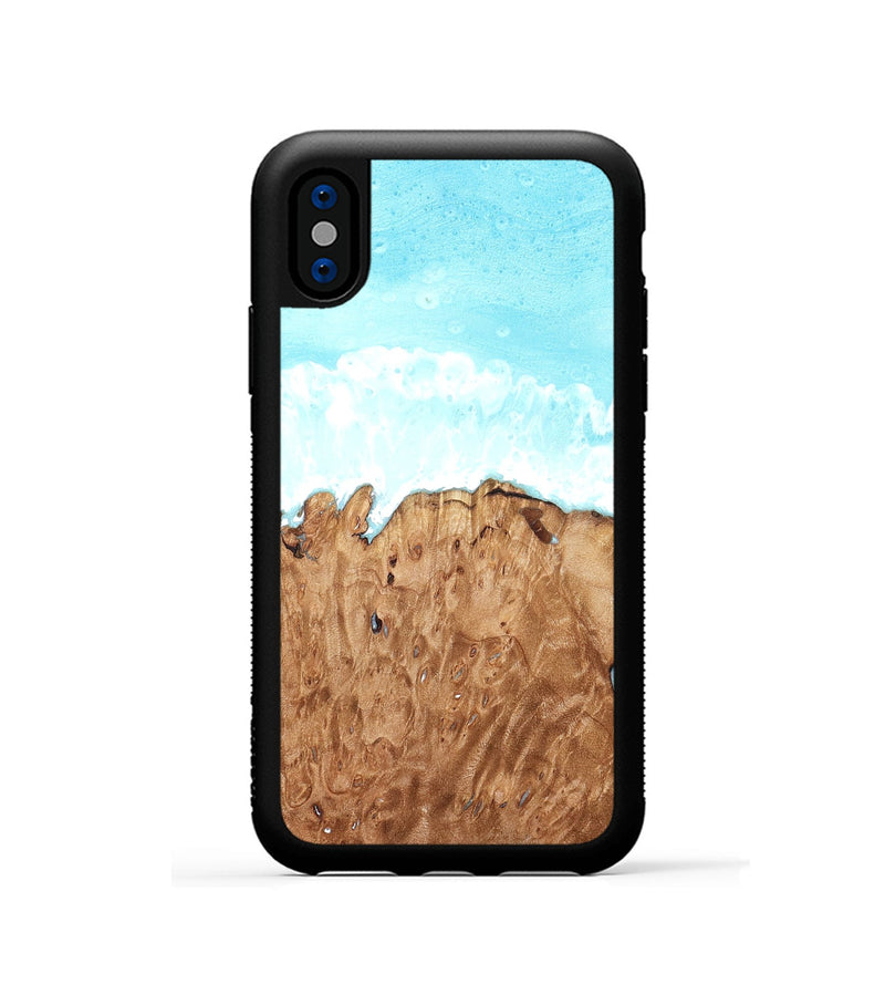 iPhone Xs Wood Phone Case - Marlee (Coastal, 822907)