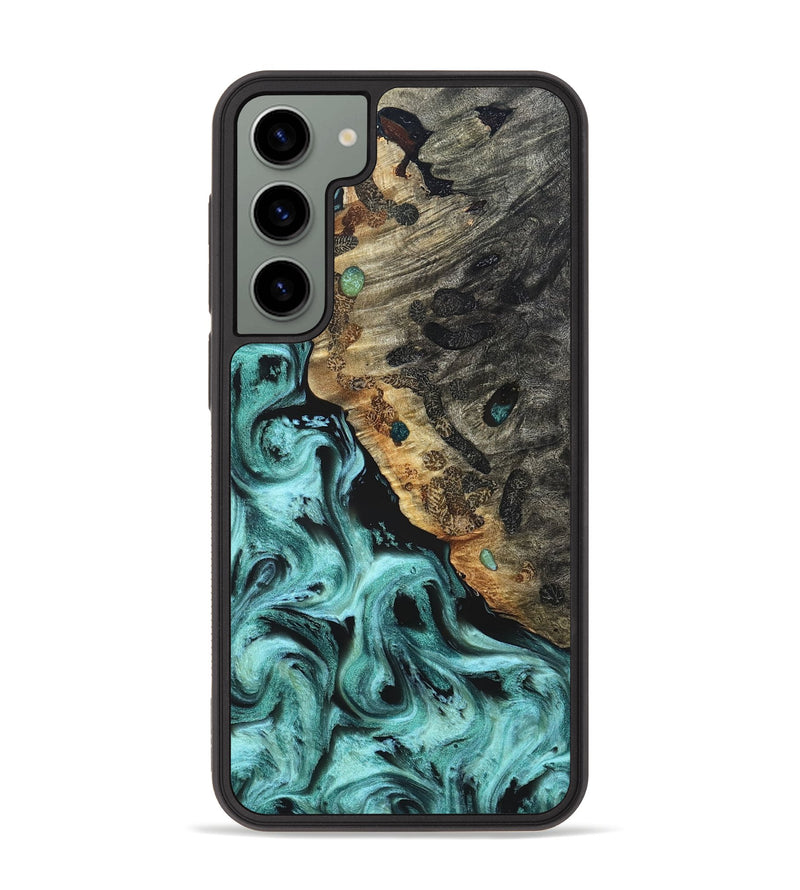 Galaxy S23 Plus Wood Phone Case - Koen (Green, 822918)
