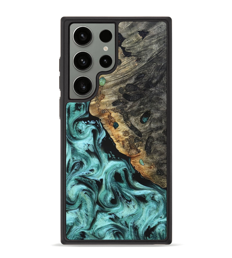 Galaxy S23 Ultra Wood Phone Case - Koen (Green, 822918)