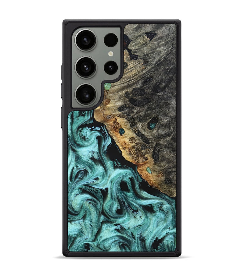 Galaxy S24 Ultra Wood Phone Case - Koen (Green, 822918)