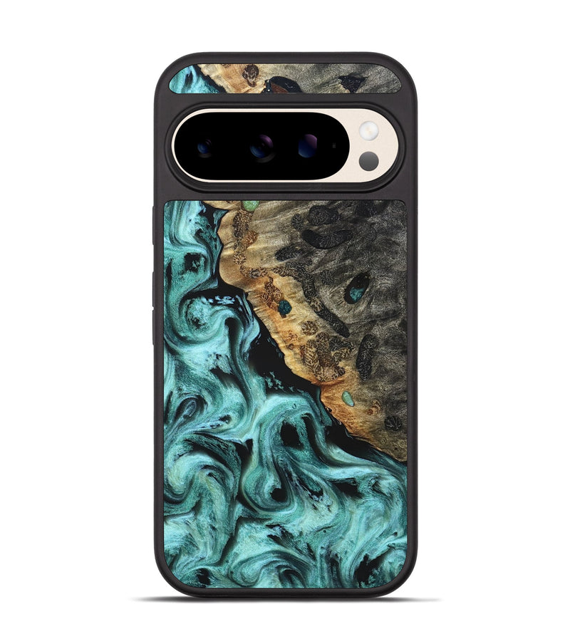Pixel 10 Wood Phone Case - Koen (Green, 822918)