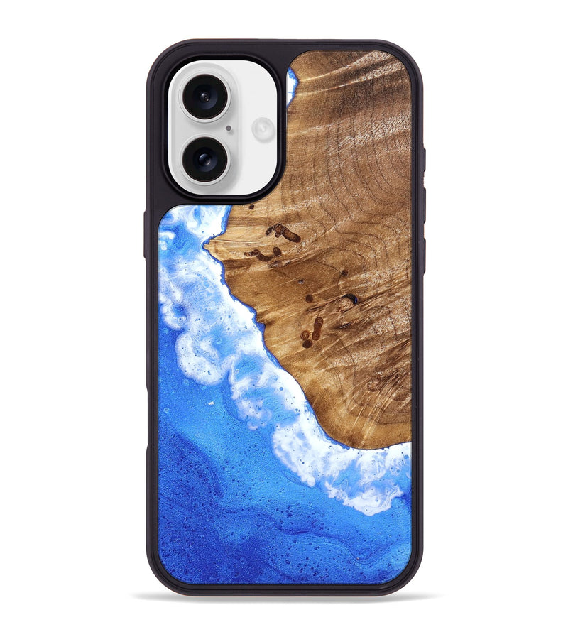 iPhone 16 Plus Wood Phone Case - Johnson (Coastal, 822940)
