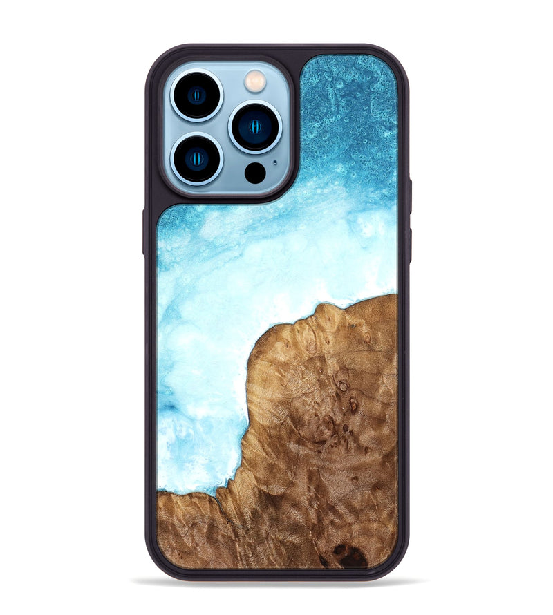 iPhone 14 Pro Max Wood Phone Case - Amani (Coastal, 822941)