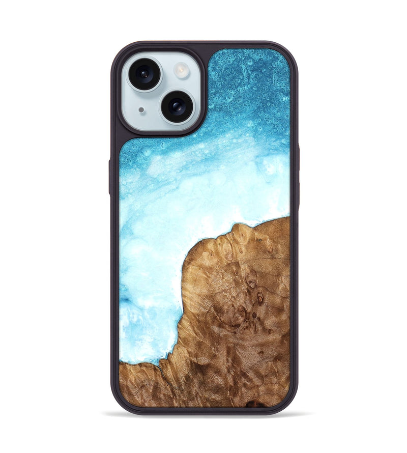 iPhone 15 Wood Phone Case - Amani (Coastal, 822941)