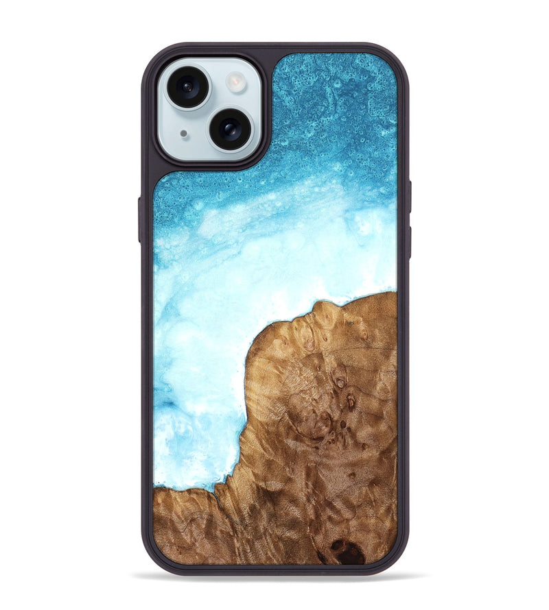 iPhone 15 Plus Wood Phone Case - Amani (Coastal, 822941)