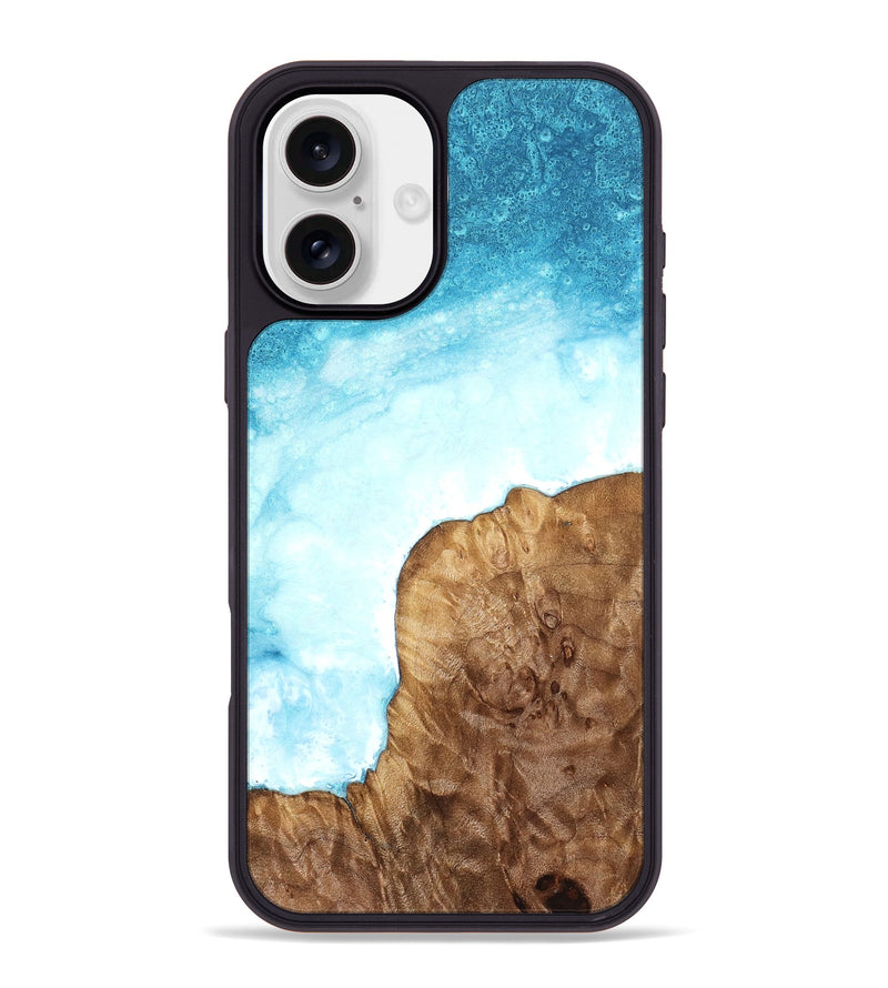 iPhone 16 Plus Wood Phone Case - Amani (Coastal, 822941)