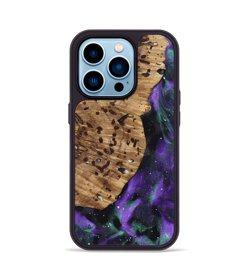 iPhone 14 Pro Wood Phone Case - Christi (Cosmos, 822950)