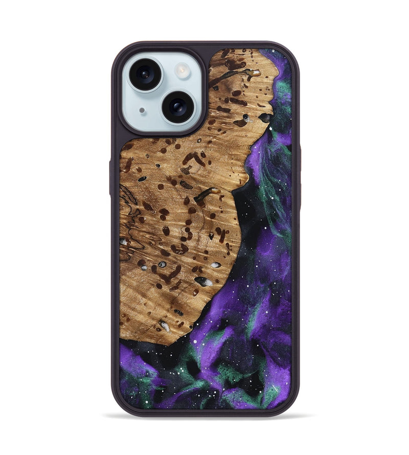 iPhone 15 Wood Phone Case - Christi (Cosmos, 822950)