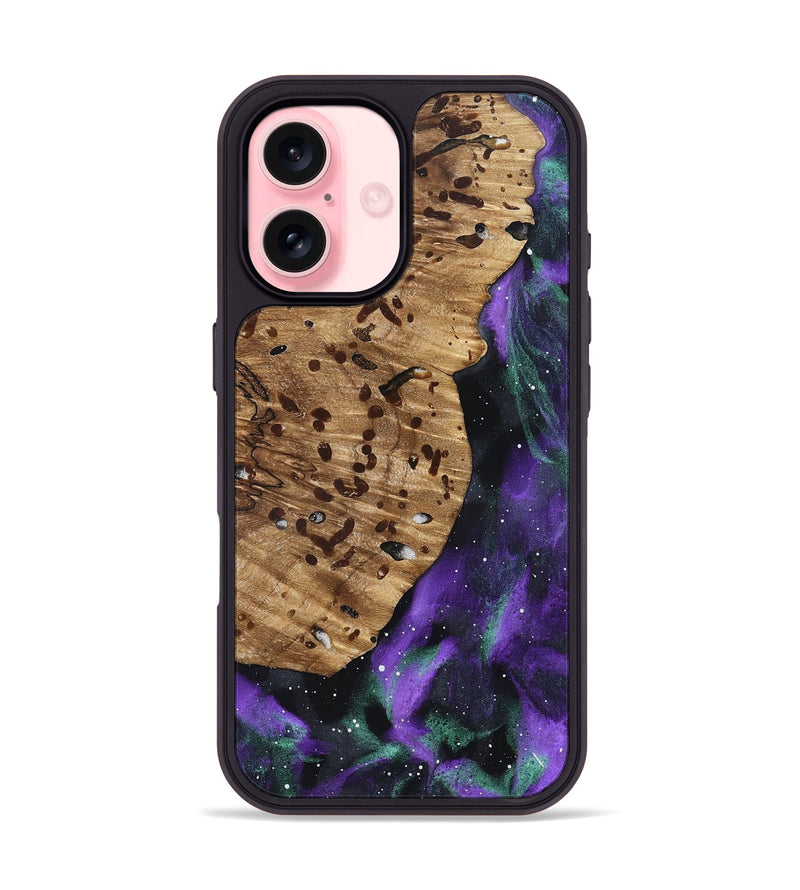 iPhone 16 Wood Phone Case - Christi (Cosmos, 822950)