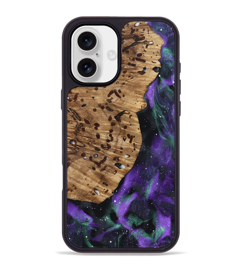 iPhone 16 Plus Wood Phone Case - Christi (Cosmos, 822950)