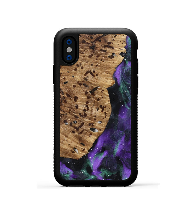 iPhone Xs Wood Phone Case - Christi (Cosmos, 822950)