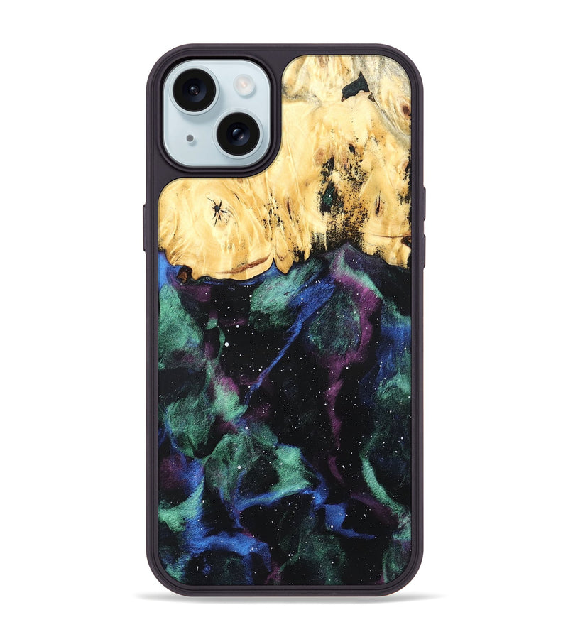 iPhone 15 Plus Wood Phone Case - Alison (Cosmos, 822954)