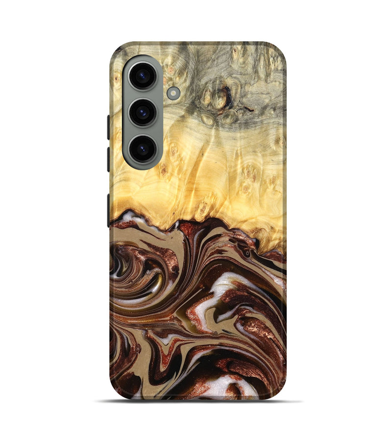 Galaxy S24 Wood Live Edge Phone Case - Kaliyah (Red, 822956)