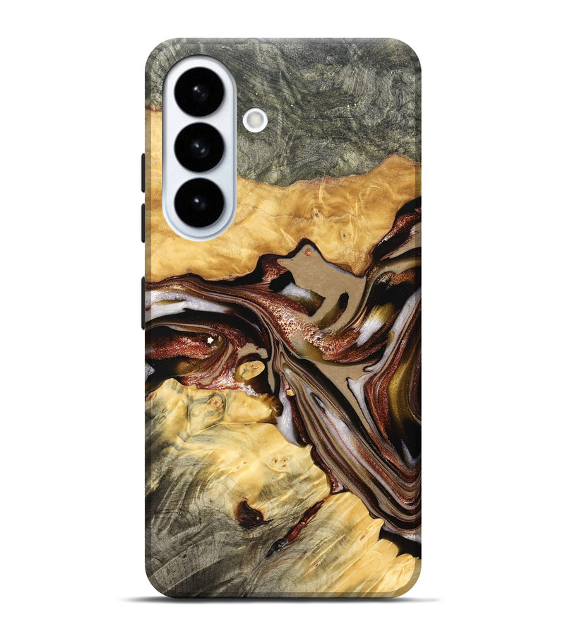 Galaxy S26 Plus Wood Live Edge Phone Case - Millie (Red, 822959)