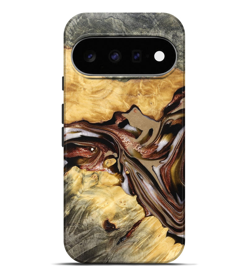 Pixel 11 Pro XL Wood Live Edge Phone Case - Millie (Red, 822959)