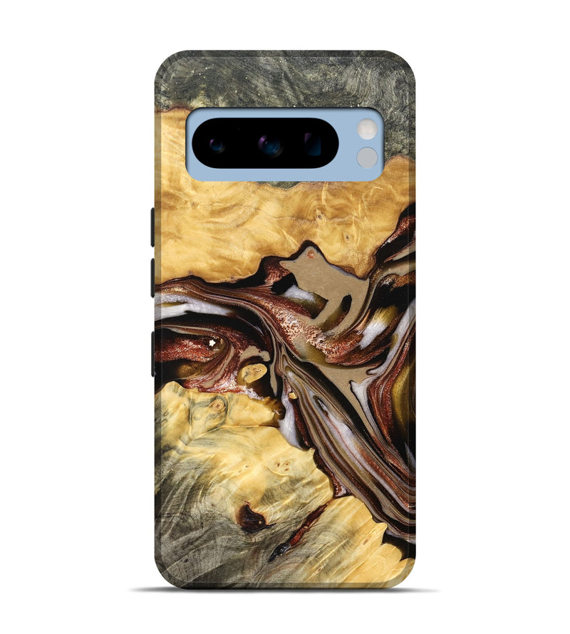 Pixel 8 Pro Wood Live Edge Phone Case - Millie (Red, 822959)