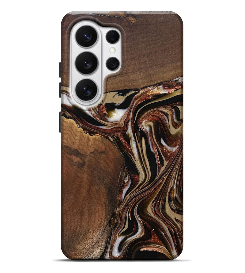 Galaxy S26 Ultra Wood Live Edge Phone Case - Kevin (Red, 822960)