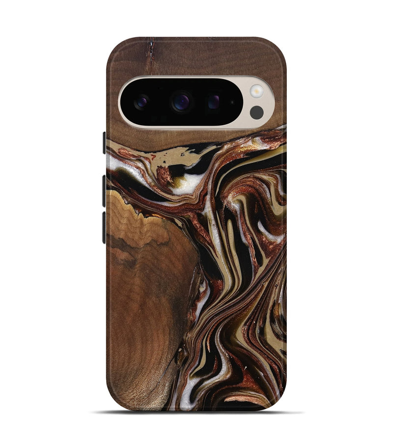 Pixel 10 Wood Live Edge Phone Case - Kevin (Red, 822960)