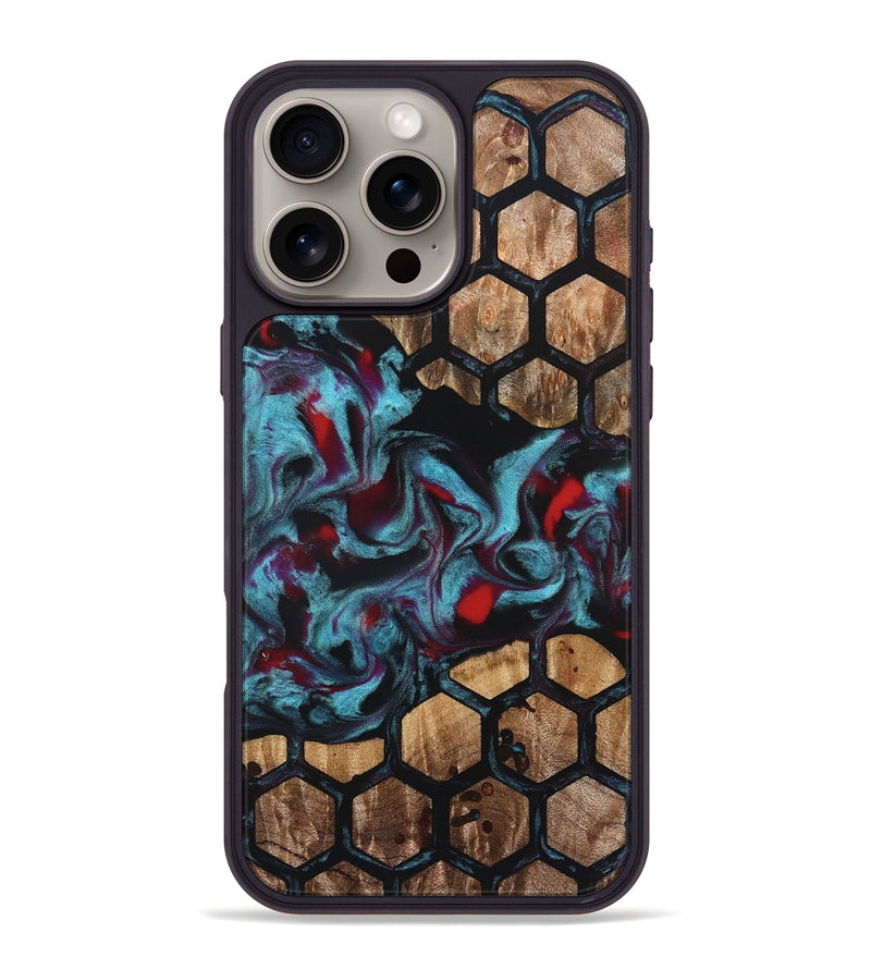 iPhone 16 Pro Max Wood Phone Case - Estella (Pattern, 822976)