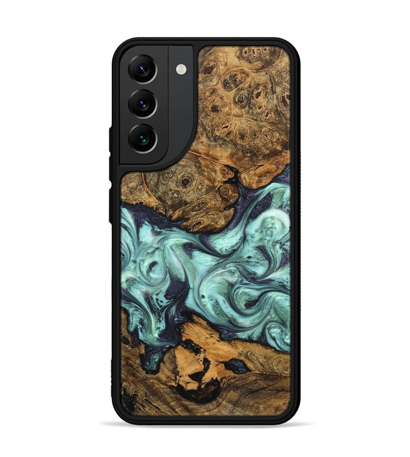 Galaxy S22 Plus Wood Phone Case - Karyme (Green, 822984)