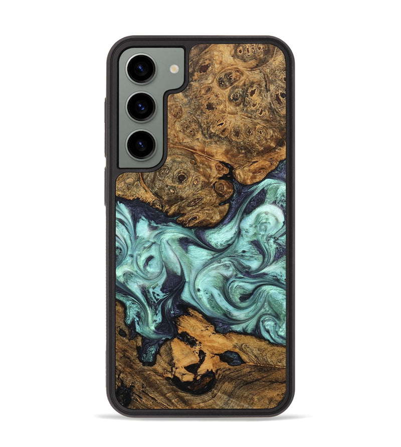 Galaxy S23 Plus Wood Phone Case - Karyme (Green, 822984)