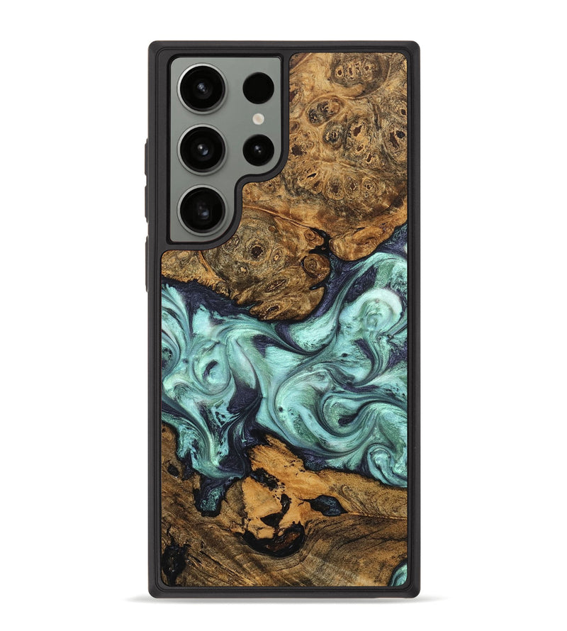 Galaxy S23 Ultra Wood Phone Case - Karyme (Green, 822984)
