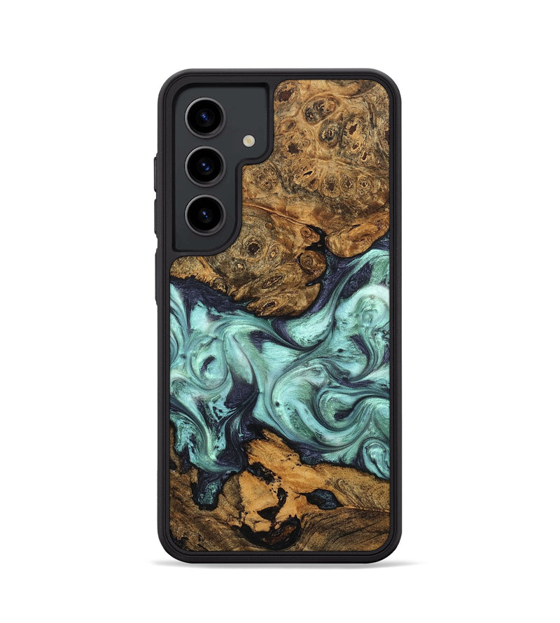 Galaxy S24 Wood Phone Case - Karyme (Green, 822984)