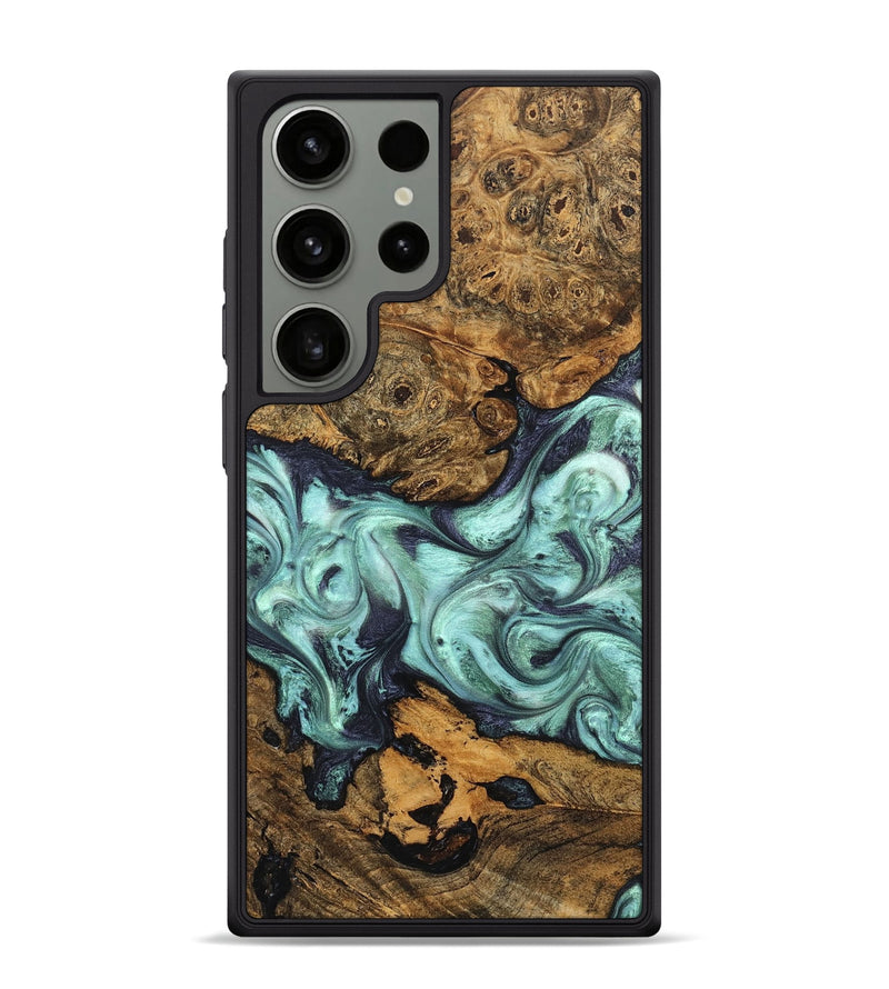 Galaxy S24 Ultra Wood Phone Case - Karyme (Green, 822984)
