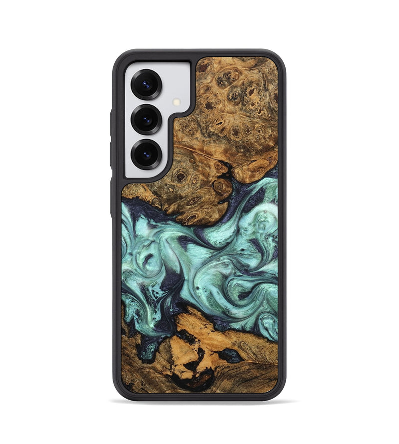 Galaxy S25 Wood Phone Case - Karyme (Green, 822984)