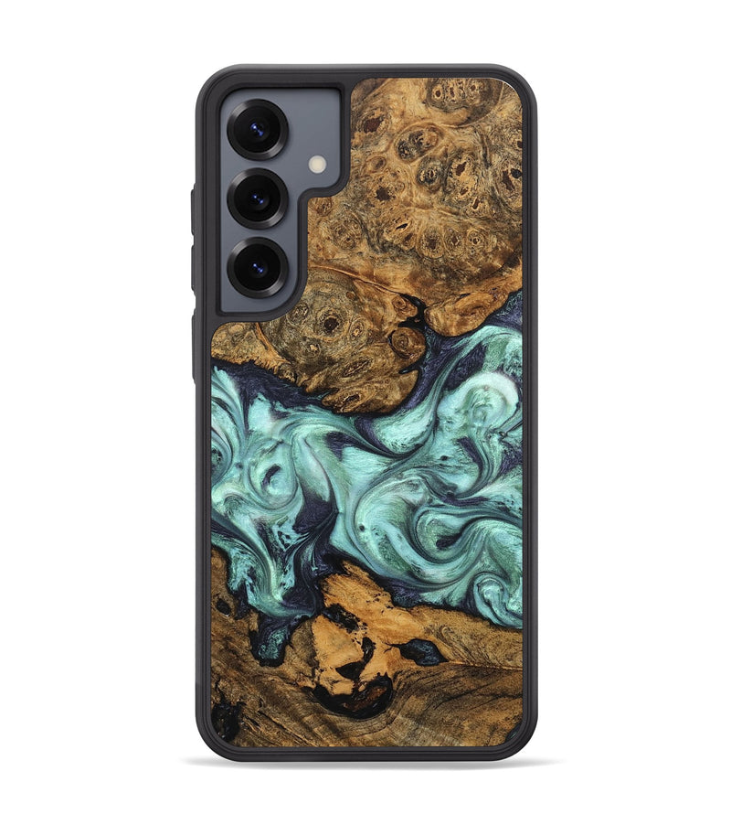 Galaxy S25 Plus Wood Phone Case - Karyme (Green, 822984)