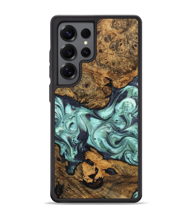 Galaxy S25 Ultra Wood Phone Case - Karyme (Green, 822984)