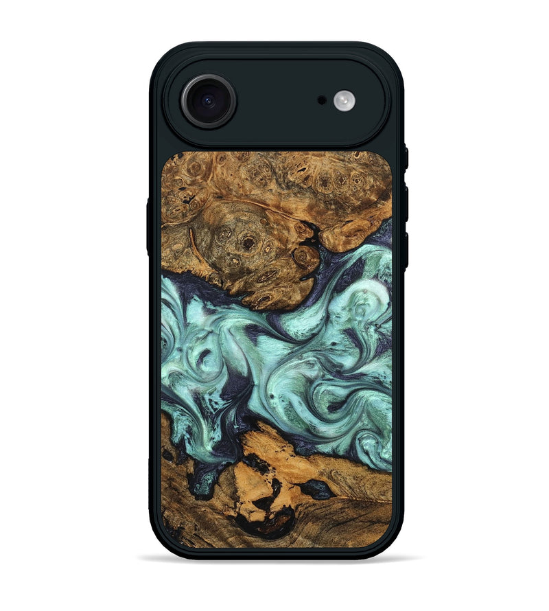 iPhone 17 Air Wood Phone Case - Karyme (Green, 822984)