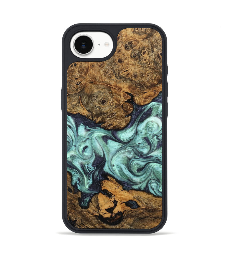 iPhone 17e Wood Phone Case - Karyme (Green, 822984)