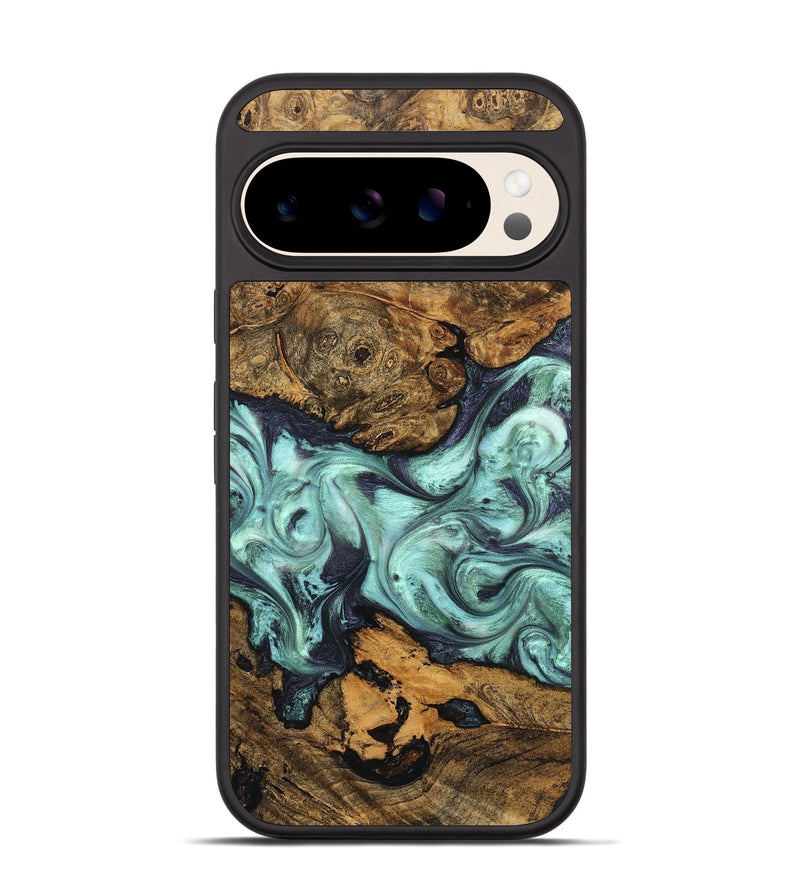 Pixel 10 Wood Phone Case - Karyme (Green, 822984)